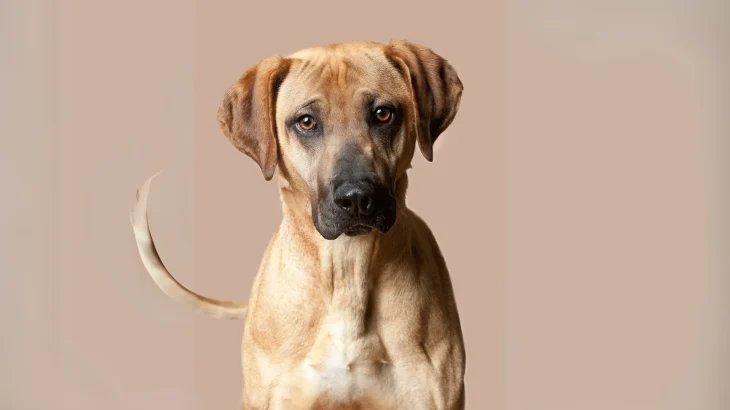 Black Mouth Cur Dog photo