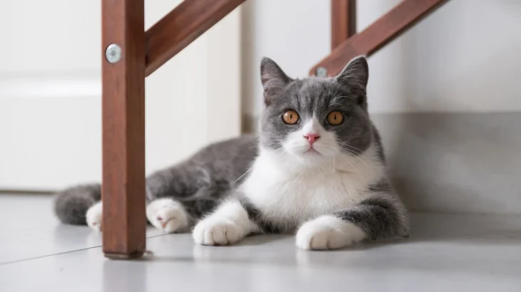 Colourpoint British Shorthair Cat photo