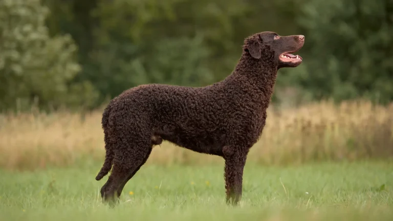 Curly-Coated Retriever Dog photo