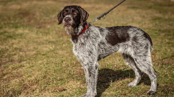German Wirehaired Pointer Dog photo