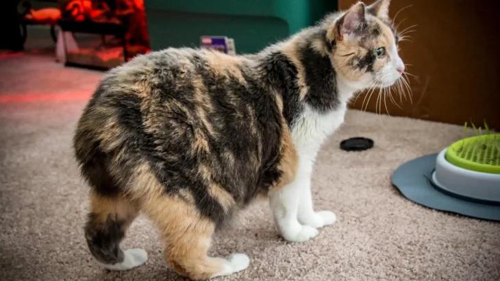 Manx Longhair Cat photo