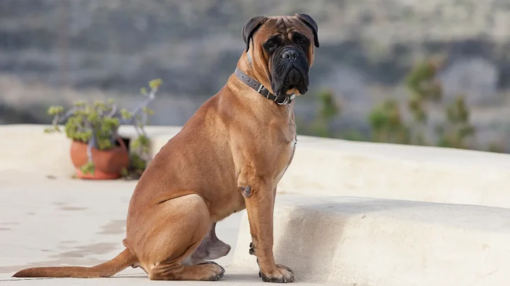 Old English Mastiff Dog photo