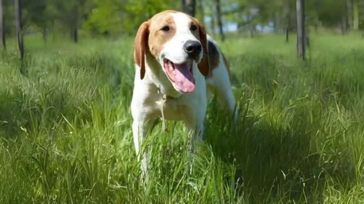 Russian Harlequin Hound Dog photo