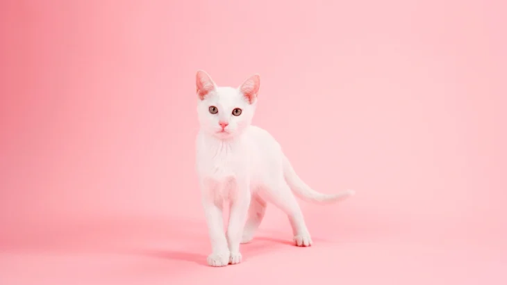 Russian White Cat photo