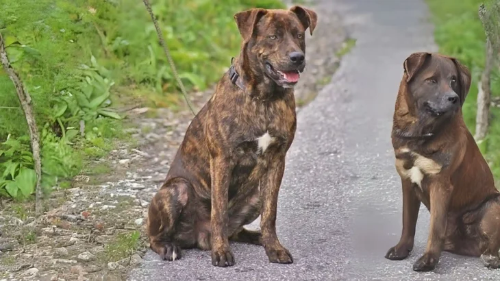 Treeing Tennessee Brindle Dog photo