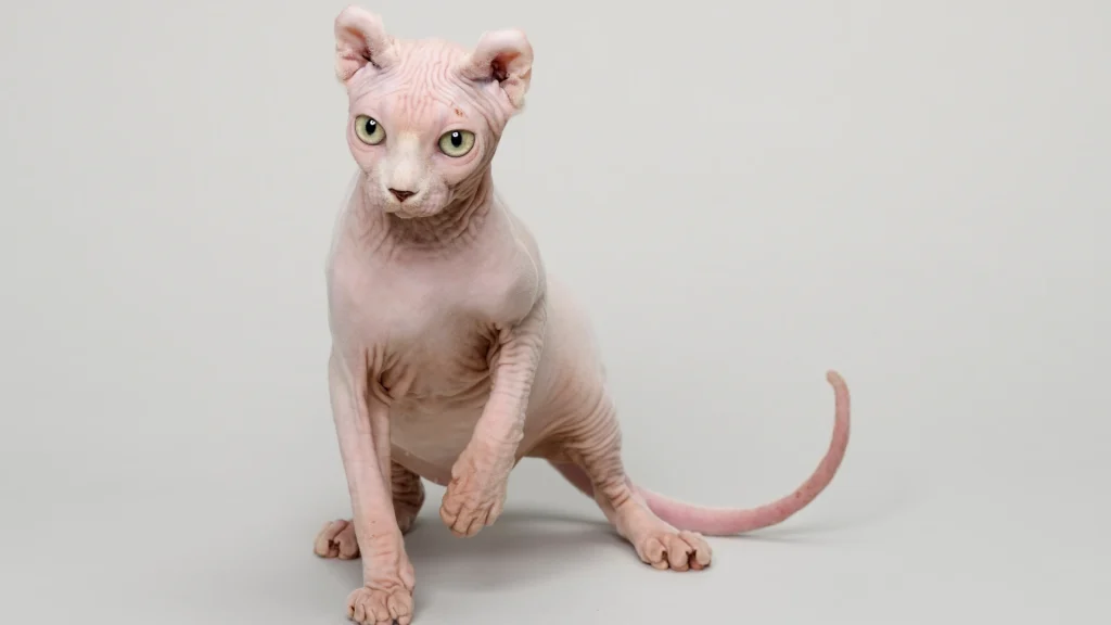 Ukrainian Levkoy Cat photo